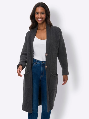 Strickjacke in schwarz