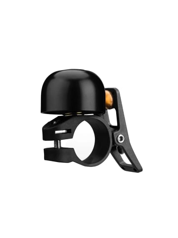 2018-1ABK Fahrradklingel – Schwarz mit hochintensiven Tonsignal in Schwarz