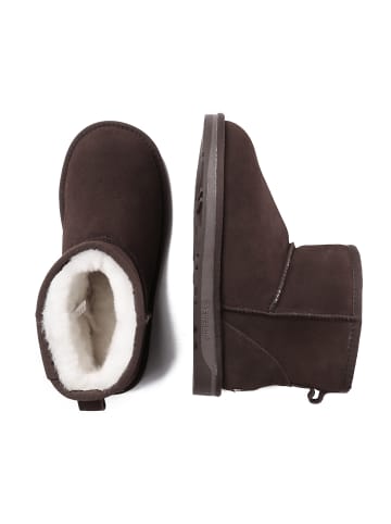 Mini Classic Stiefel Falcon in Schokolade