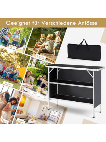 Campingschrank 110cm in Schwarz