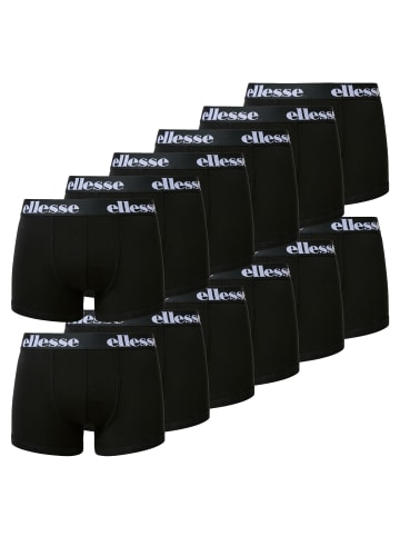 Boxershort 12er Pack in Schwarz