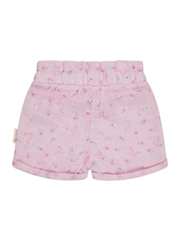 Shorts Leinenoptik in rose