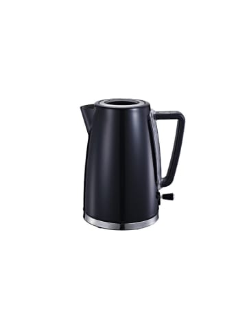 Edelstahl Wasserkocher 1,7 Liter 2200 W 360 Grad Kontaktsockel Gelb in Gelb
