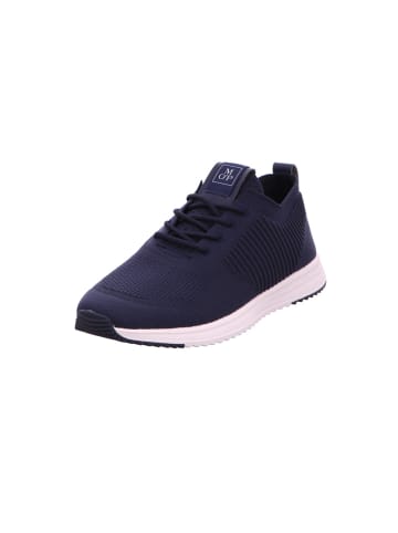 Schnürschuh in blau