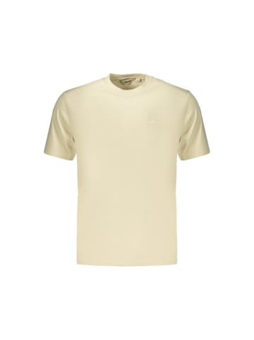 Beige Baumwolle Herren T-Shirt