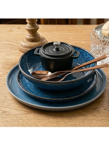 Mini Cocotte 9 cm Gusseisen, Kleiner Emaille Topf in Schwarz
