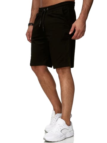 Shorts Basic Sweathose in schwarz