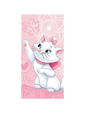 Marie Cat Baumwolle Strandtuch Frottee Badetuch mit Premium Druck in Mehrfarbig