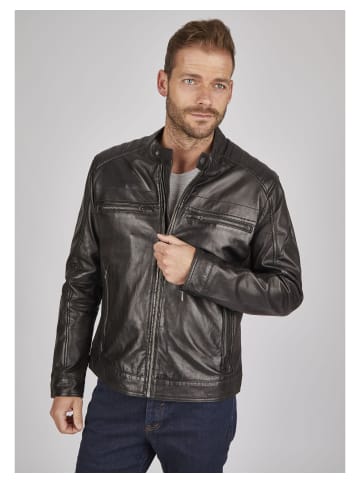 Lederjacke BUAMADEO in Schwarz