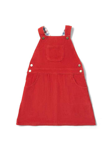Organic Reversible Pinafore Dress in Pink