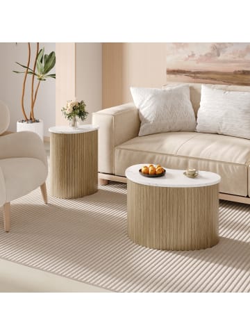 Multifunktionaler Couchtisch zweifarbiges Design