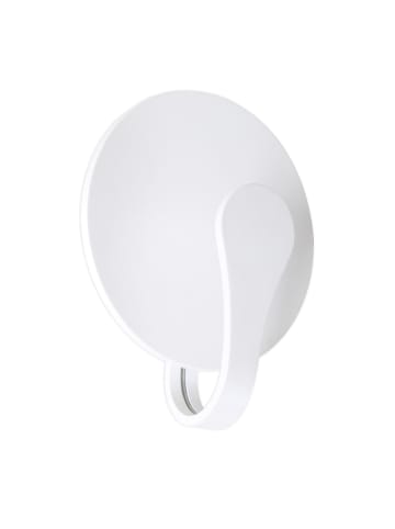 LED Wandleuchte "STAN" in weiß - (L)16 cm x (B)8 cm x (H)19 cm - EEK F