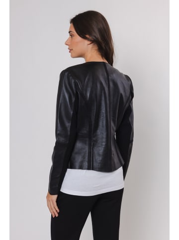 Lederjacke Torri in schwarz