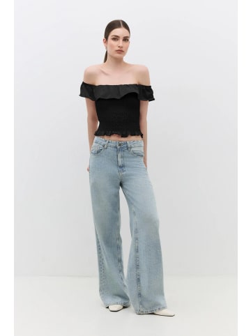 Shirt in Schwarz