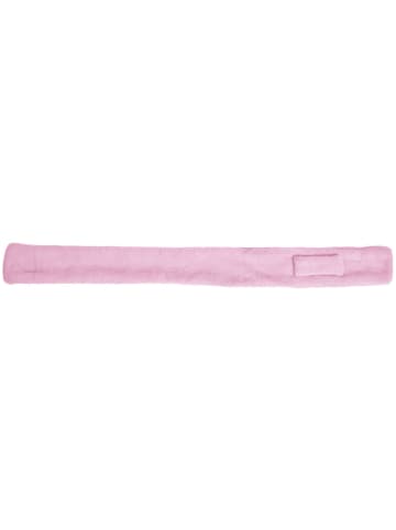 Kuschel-Fleece-Steckschal  in Rosa