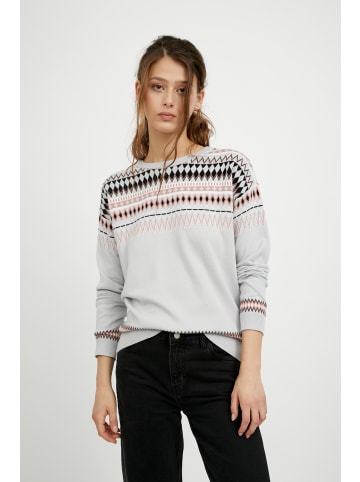 Pullover Norweger in light grey