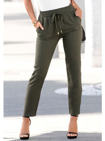 Schlupfhose in khaki