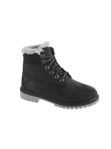 Timberland Premium 6 IN WP Shearling Boot Jr in Schwarz
