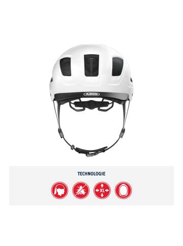 Fahrradhelm Hyban 2.0 - in polar white