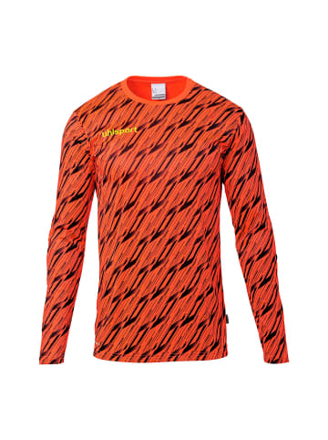 Torwartbekleidung Progressive in fluo rot/schwarz/fluo gel