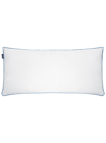 Kissen ANETO in Weiß/Blau - (W) 40 x (H) 6 x (L) 80 cm