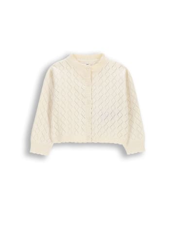 Strickjacke in ecru
