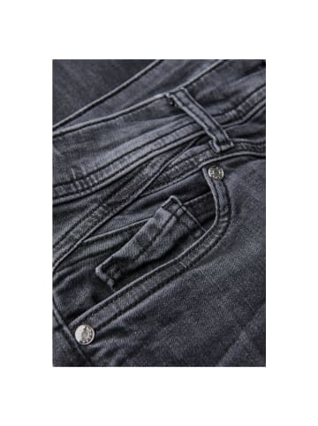 Jeans in dark steel grey washed