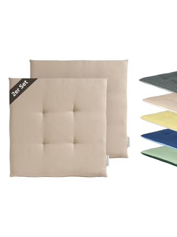 Outdoor Sitzkissen DOVE CHAIRPAD in Beige