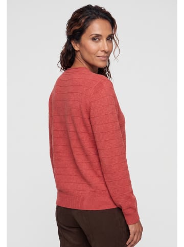 Strickpullover in Sienna Red