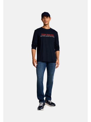 Shirt in dunkelblau