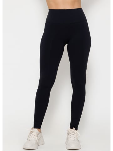 High Waist Sportleggings in Schwarz