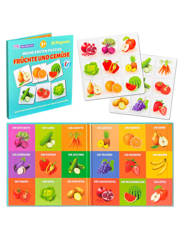 Meine ersten Puzzles Früchte und Gemüse