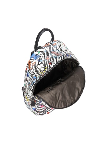 Women Backpack in Black White