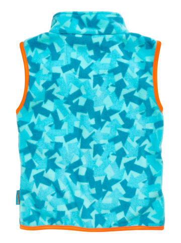 Fleece-West Pfeile Camouflage in Petrol