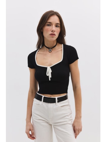 Shirt in Schwarz