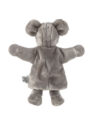 Kinder Handpuppe Maus in grau
