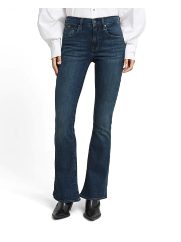 3301 Flare Jeans worn in icy blue