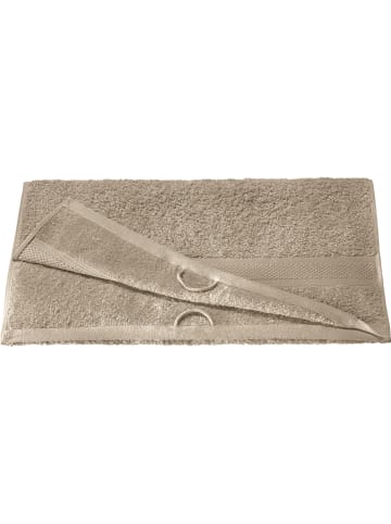 Frottier Handtuch 6er-Pack Chicago in taupe