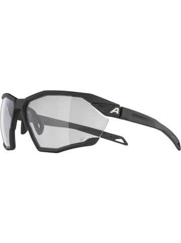 Ski-Sonnenbrille in schwarz