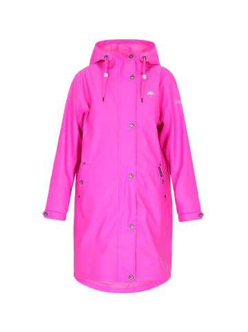Women Coat in magenta pink
