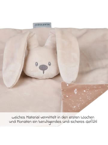 Schmusetuch Glow in the dark 28 cm in beige