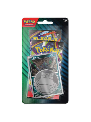 Zarude | 2 Booster-Packs & Poke-Münze | Pokemon Sammel-Karten deutsch