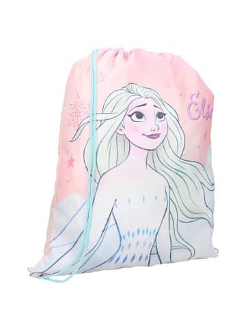 Frozen II Sportbeutel – „It’s All Magic“ TurnbeutelElsa-Aufdruck in Rosa