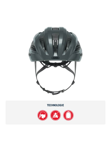 Fahrradhelm Macator in race grey