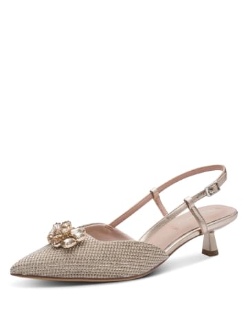 Slingpumps in Gold