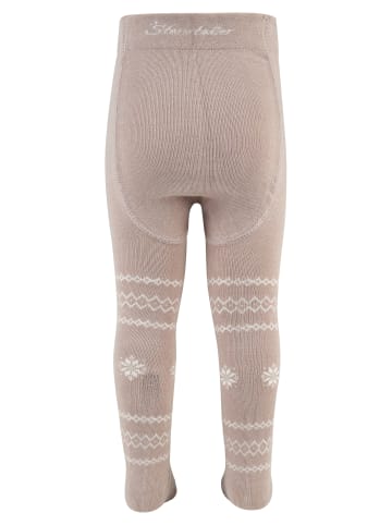 Strumpfhose Norweger in taupe