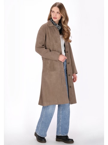 Women Coat in taupe