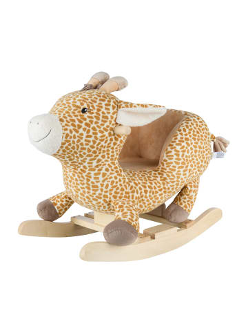 Schaukeltier GIRAFFE Kaya in hellbraun