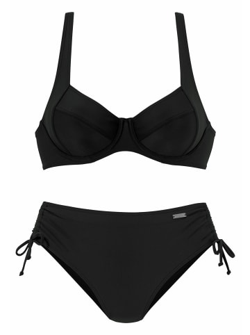 Bügel-Bikini in schwarz