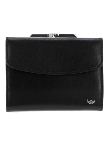 Colorado Geldbörse RFID Schutz Leder 12 cm schwarz